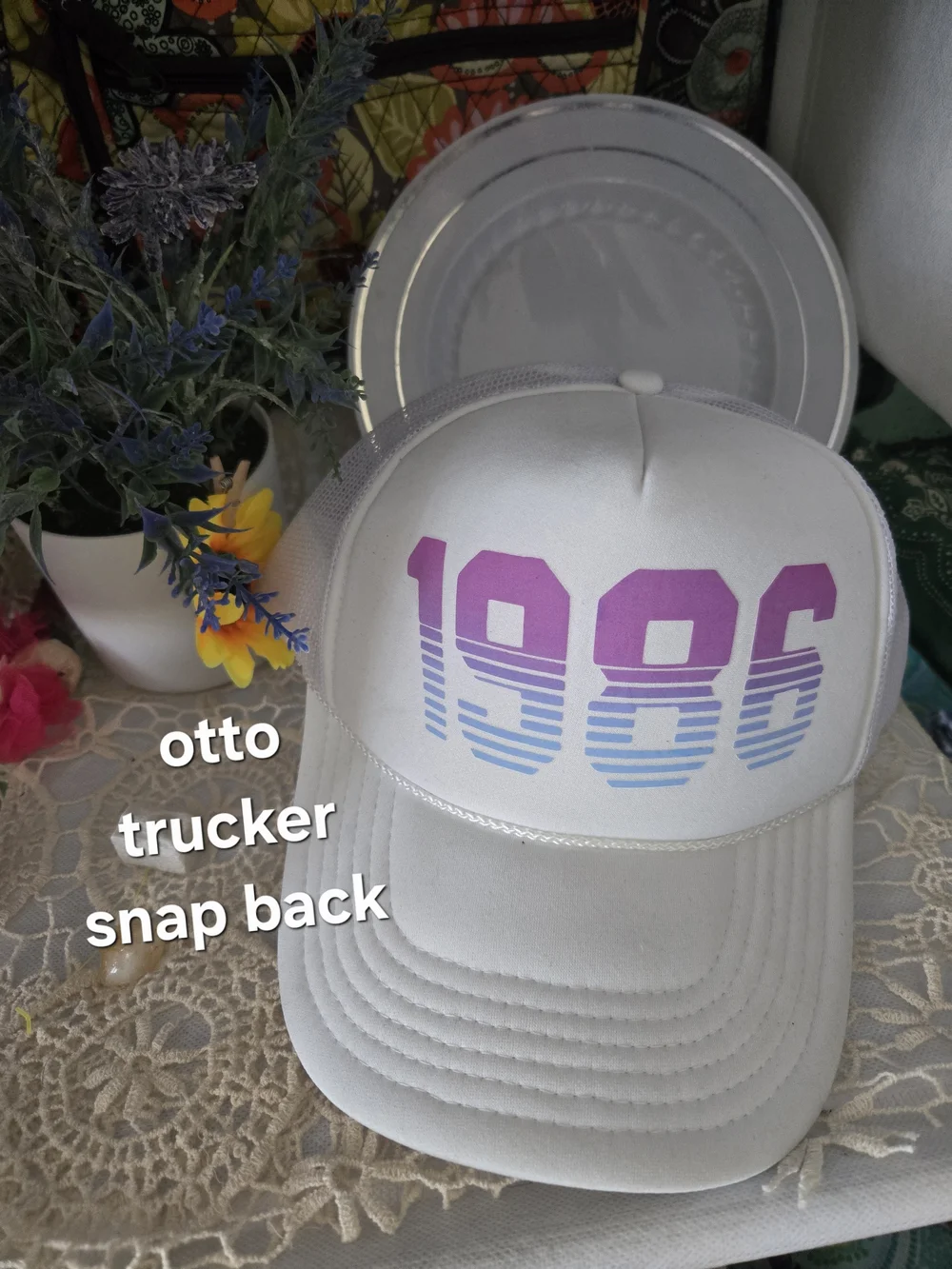1986 white mesh